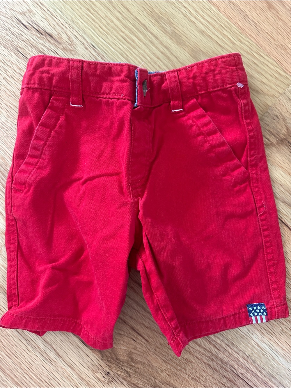 Toughskins Red Kids' Chino Shorts